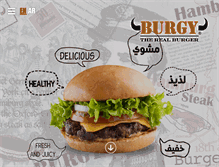 Tablet Screenshot of burgy.com